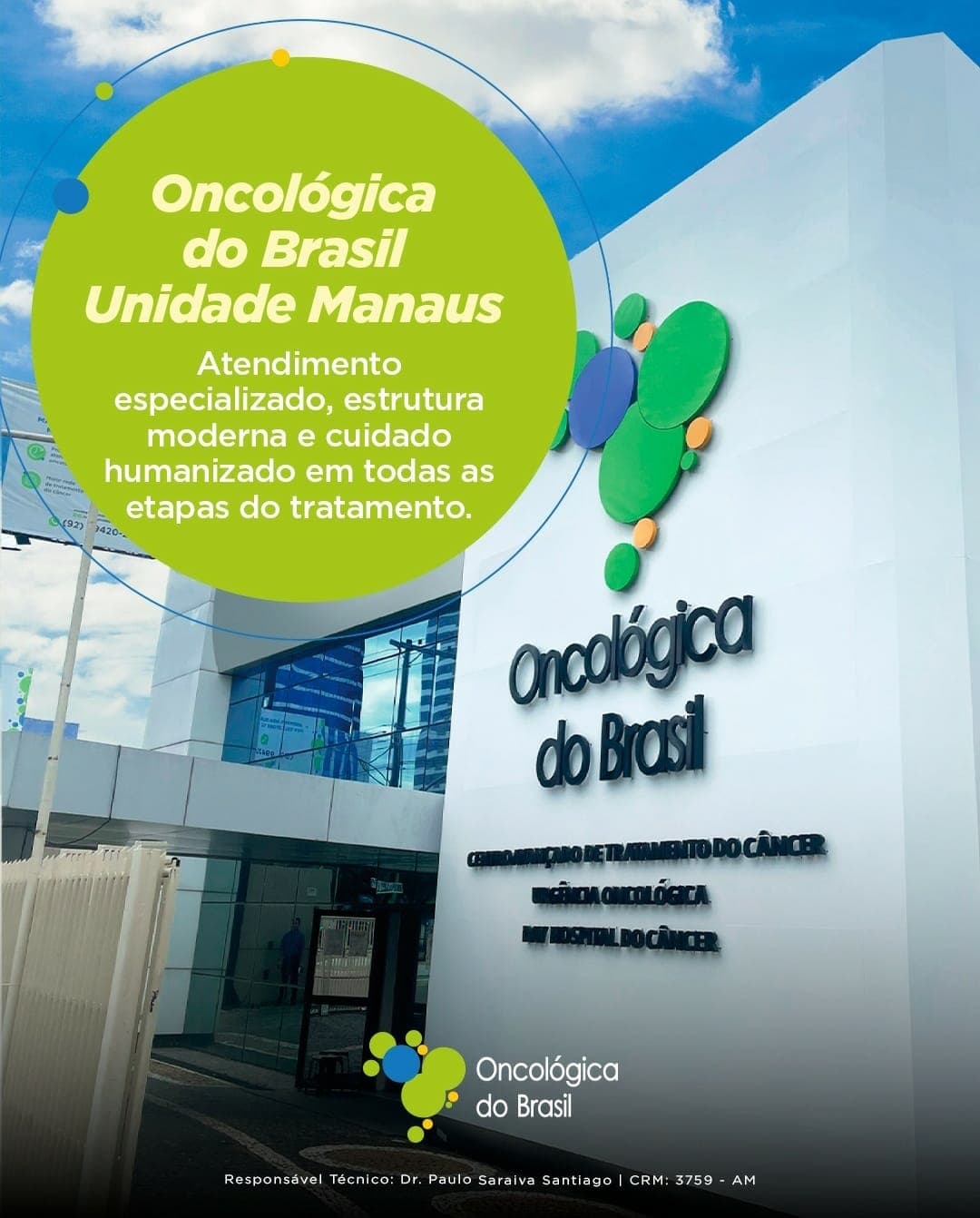 Consultório — Oncológica, Av. Álvaro Maia, Manaus